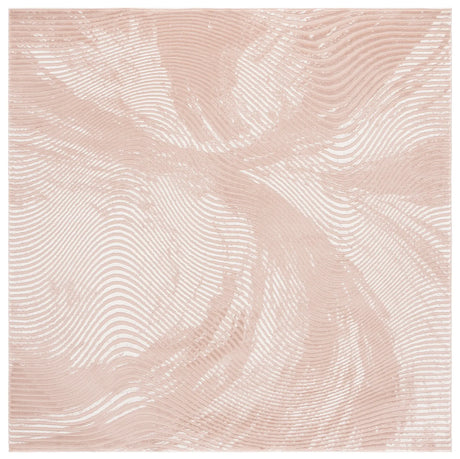 Safavieh Revive 6'-7" x 6'-7" Rug in Pink / Ivory