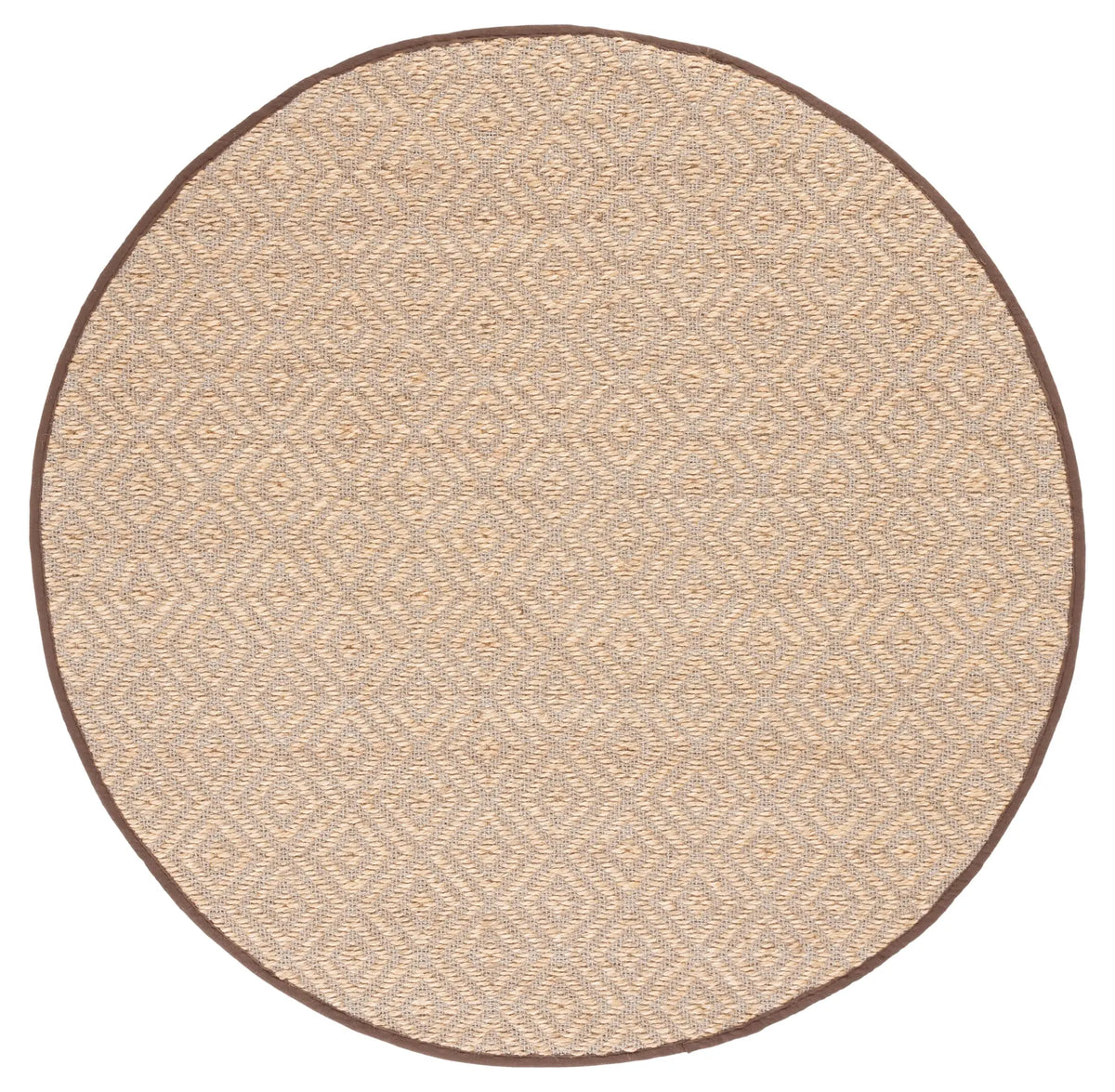 Safavieh Natural Fiber 6'-0" x 6'-0" Rug in Natural / Brown