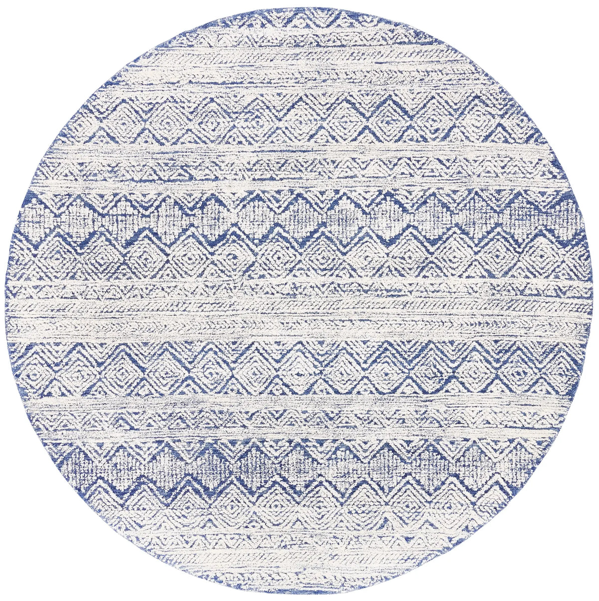 Safavieh Abstract 6'-0" x 6'-0" Rug in Blue / Ivory