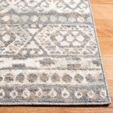 Safavieh Pyramid 10'-0" x 14'-0" Rug in Ivory / Charcoal