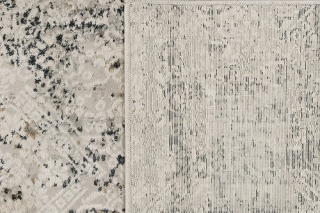 Dynamic Rugs Quartz 27053 Ivory / Grey Rugs - Corner