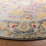 Safavieh Granada 6'-7" x 6'-7" Rug in Light Grey / Multi