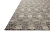 Loloi Sonya Soy-04 Stone/Natural Rug - rug corner
