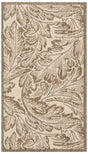 Safavieh Courtyard 2'-0" x 3'-7" Rug in Natural / Brown