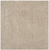 Safavieh Sga-Athens Shag 6'-7" x 6'-7" Rug in Beige