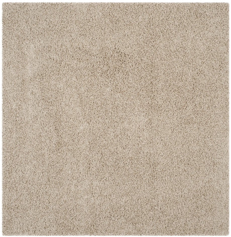Safavieh Sga-Athens Shag 6'-7" x 6'-7" Rug in Beige