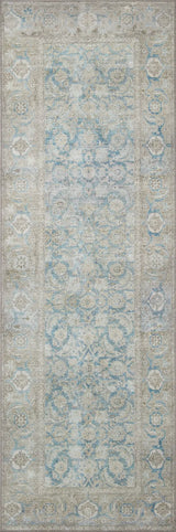 Loloi Wynter Wyn-10 Ocean/Silver Rugs - runner flat