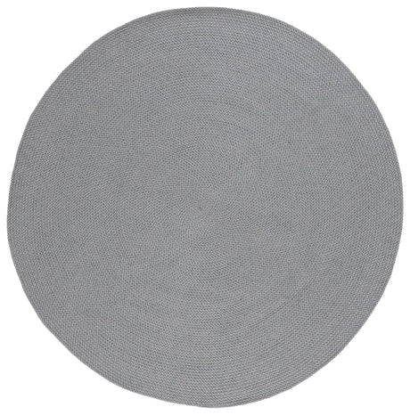 Safavieh Braided 5'-0" x 5'-0" Rug in Grey / Blue