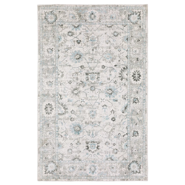 Oriental Weavers Sphinx Windham WIN04 Blue Rugs - main flat