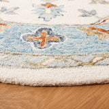 Safavieh Metro 6'-0" x 6'-0" Rug in Ivory / Blue