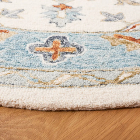 Safavieh Metro 6'-0" x 6'-0" Rug in Ivory / Blue