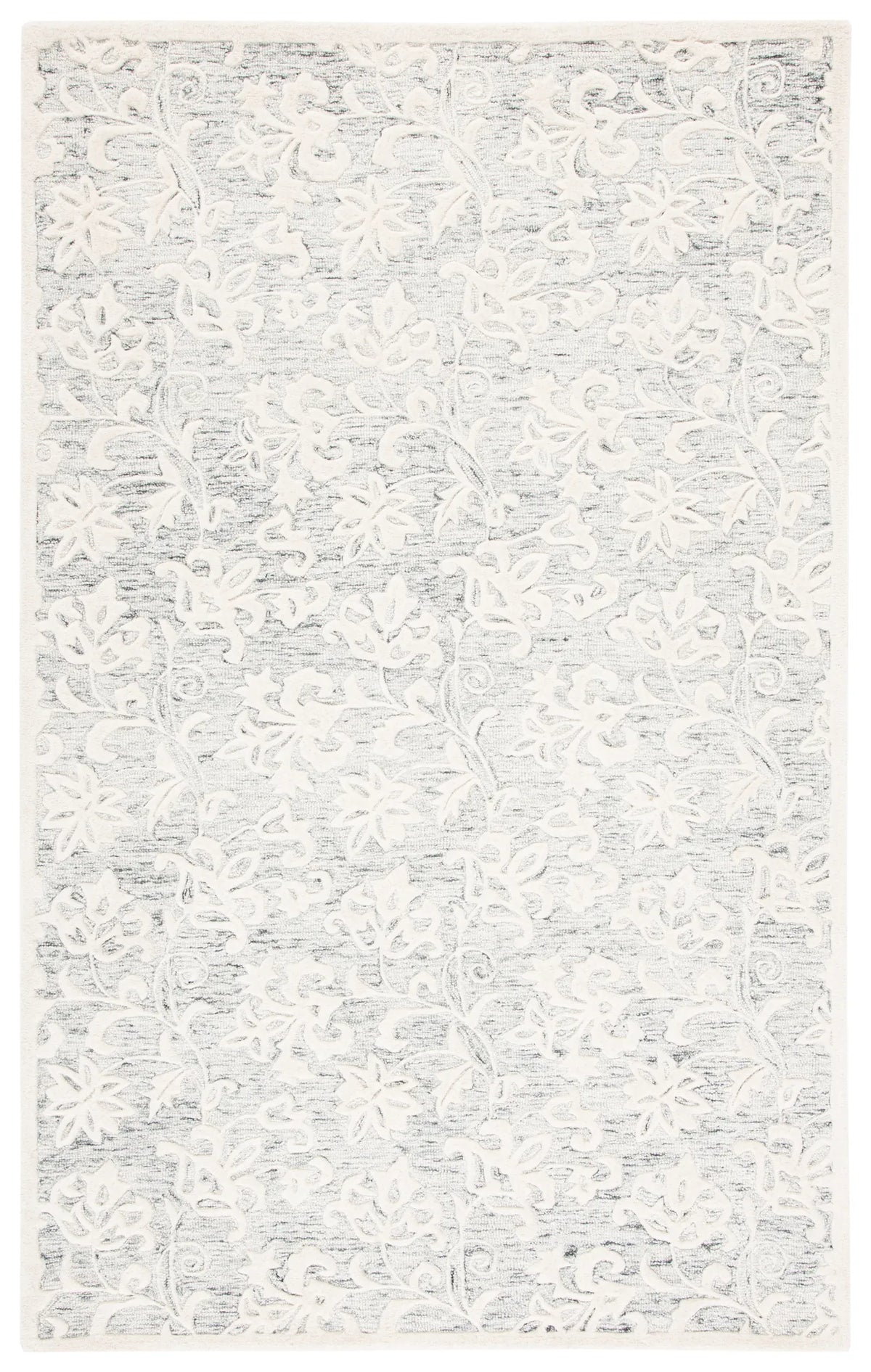 Safavieh Metro 4'-0" x 6'-0" Rug in Grey / Ivory