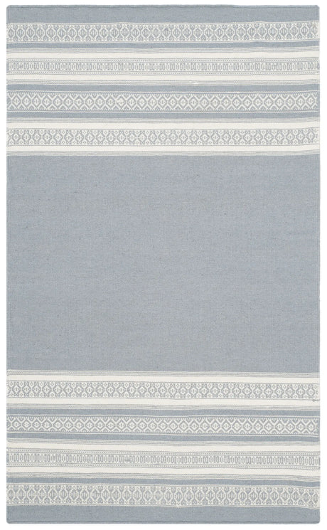 Safavieh Dhurries 3'-0" x 5'-0" Rug in Grey