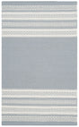 Safavieh Dhurries 3'-0" x 5'-0" Rug in Grey