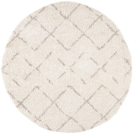 Safavieh Arizona Shag 10'-0" x 10'-0" Rug in Ivory / Beige