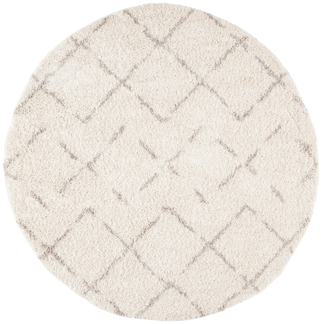 Safavieh Arizona Shag 10'-0" x 10'-0" Rug in Ivory / Beige