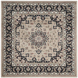 Safavieh Lyndhurst 7'-0" x 7'-0" Rug in Cream / Anthracite