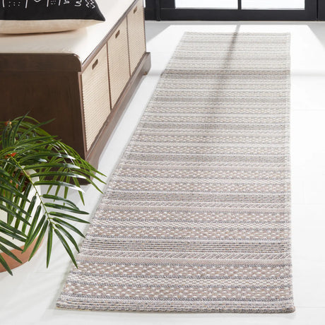 Safavieh Martha Stewart 2'-0" x 8'-0" Rug in Grey / Taupe