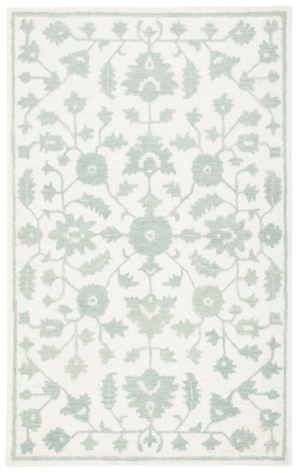Safavieh Metro 5'-0" x 8'-0" Rug in Ivory / Light Green