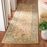 Safavieh Antiquity 2'-3" x 12'-0" Rug in Gold