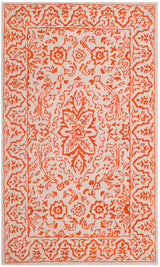 Safavieh Glamour 3'-0" x 5'-0" Rug in Grey / Rust