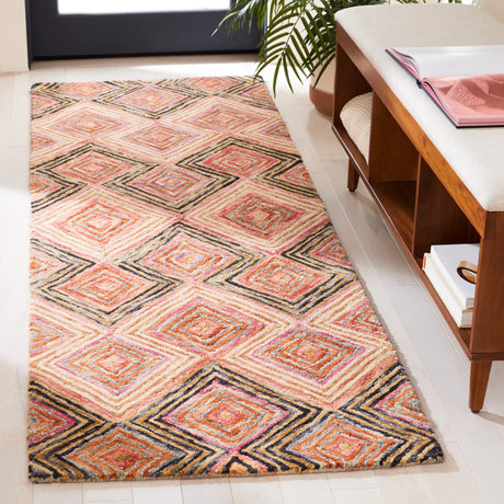 Safavieh Aspen 2'-3" x 7'-0" Rug in Gold / Olive