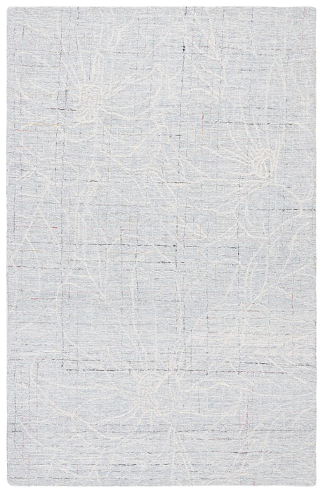 Safavieh Metro 4'-0" x 6'-0" Rug in Blue / Ivory