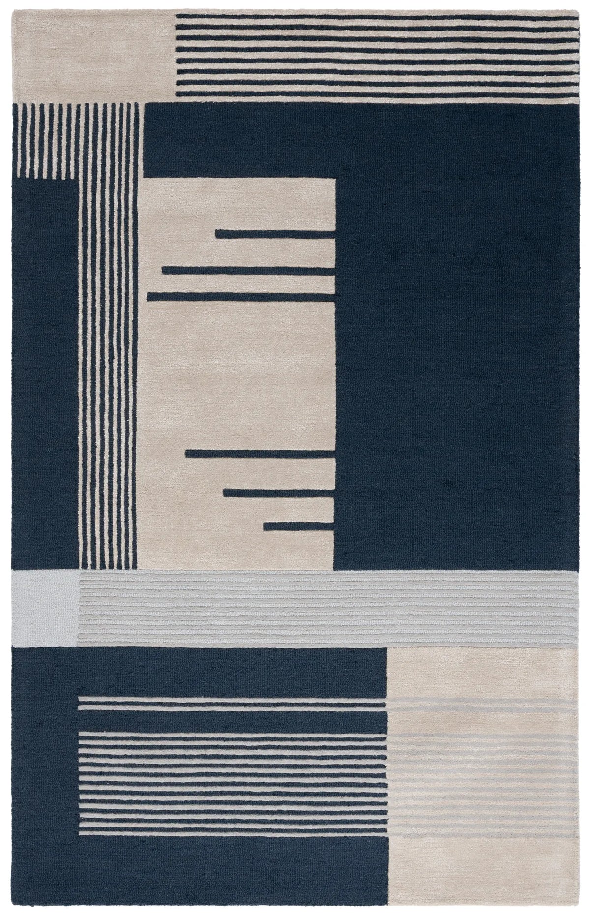 Safavieh Rodeo Drive 4'-0" x 6'-0" Rug in Navy / Ivory