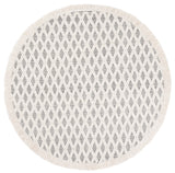 Safavieh Natura 6'-0" x 6'-0" Rug in Ivory / Black