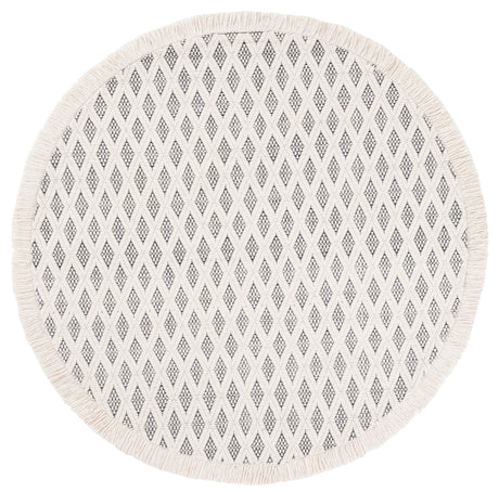 Safavieh Natura 6'-0" x 6'-0" Rug in Ivory / Black