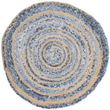 Safavieh Cape Cod 3'-0" x 3'-0" Rug in Blue / Natural