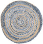 Safavieh Cape Cod 3'-0" x 3'-0" Rug in Blue / Natural