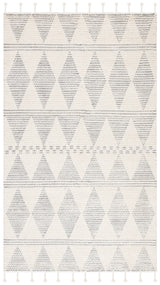 Safavieh Casablanca 4'-0" x 6'-0" Rug in Ivory / Grey