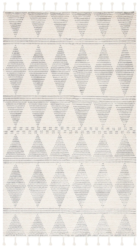 Safavieh Casablanca 4'-0" x 6'-0" Rug in Ivory / Grey