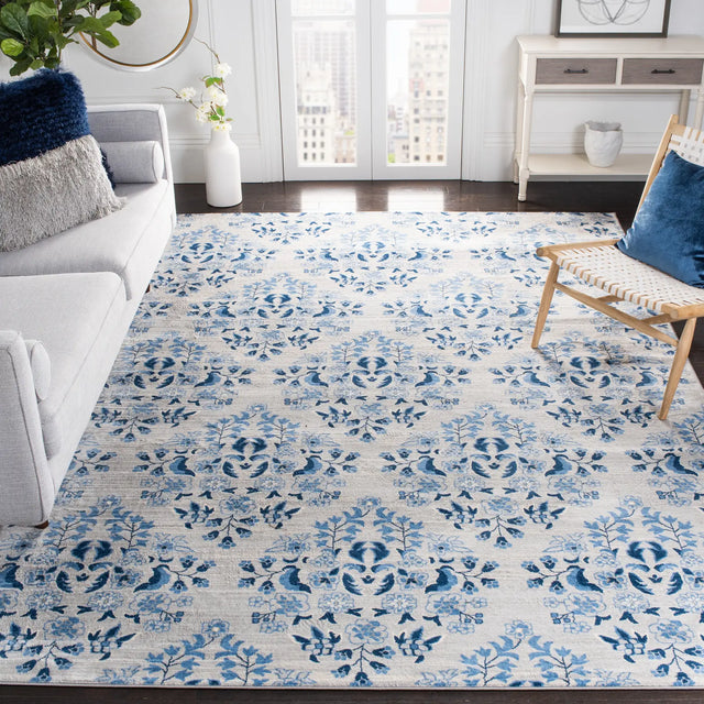 Safavieh Brentwood 10'-0" x 13'-0" Rug in Cream / Blue