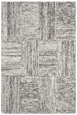 Safavieh Abstract 4'-0" x 6'-0" Rug in Ivory / Charcoal