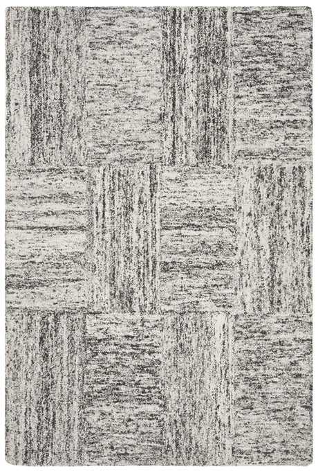 Safavieh Abstract 4'-0" x 6'-0" Rug in Ivory / Charcoal