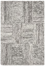 Safavieh Abstract 4'-0" x 6'-0" Rug in Ivory / Charcoal