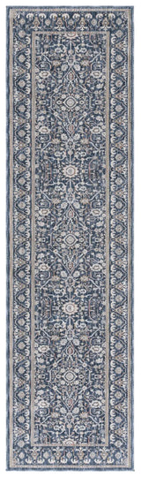 Safavieh Sutton 2'-2" x 8'-0" Rug in Navy / Beige