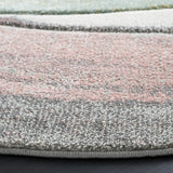 Safavieh Hollywood 10'-0" x 10'-0" Rug in Grey / Pink