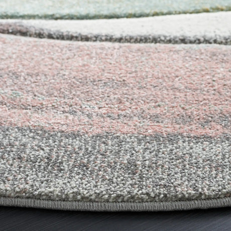 Safavieh Hollywood 10'-0" x 10'-0" Rug in Grey / Pink