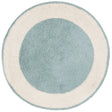 Safavieh Easy Care 3'-0" x 3'-0" Rug in Ivory / Turquoise