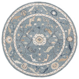 Safavieh Metro 6'-0" x 6'-0" Rug in Blue / Ivory