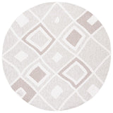 Safavieh Lotus 6'-7" x 6'-7" Rug in Beige / Ivory