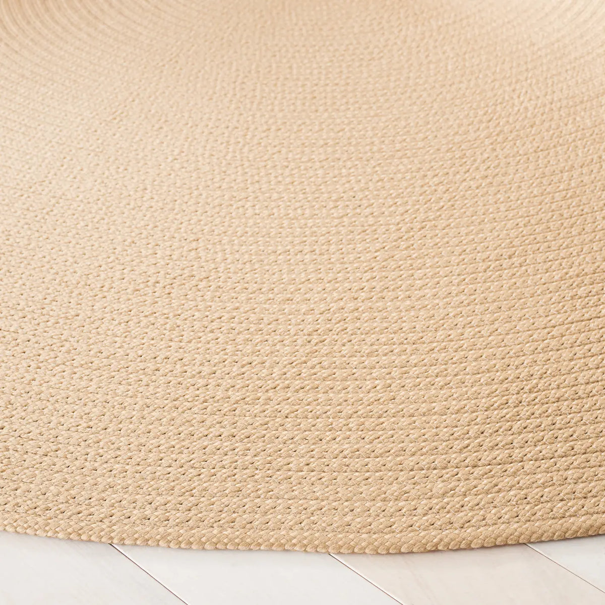 Safavieh Braided 5'-0" x 5'-0" Rug in Beige