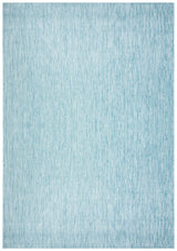 Safavieh Courtyard 10'-0" x 14'-0" Rug in Aqua / Aqua