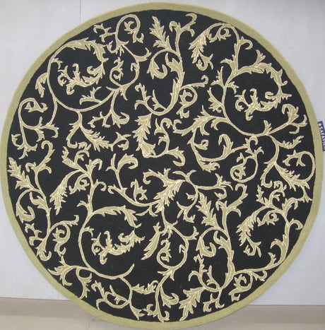 Safavieh Chelsea 5'-6" x 5'-6" Rug in Black
