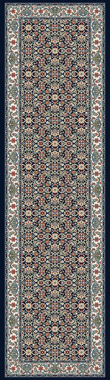 Dynamic Rugs Ancient Garden 57011 Navy Rugs - Runner