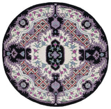 Safavieh Bellagio 5'-0" x 5'-0" Rug in Ivory / Black