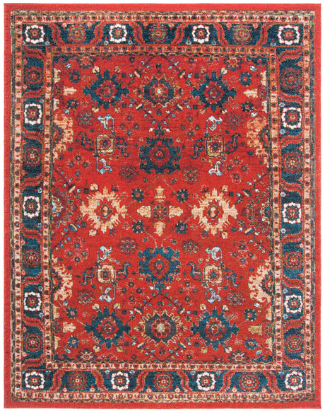 Safavieh Vintage Hamadan 10'-6" x 14'-0" Rug in Orange / Blue
